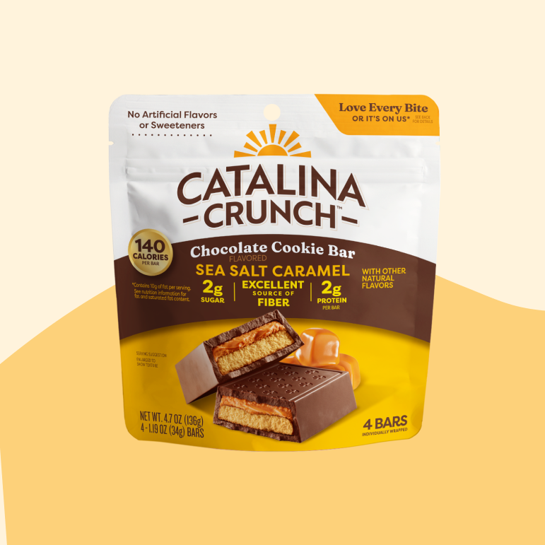 Sea Salt Caramel Chocolate Cookie Bars - Bright Boutique Bar Assortment