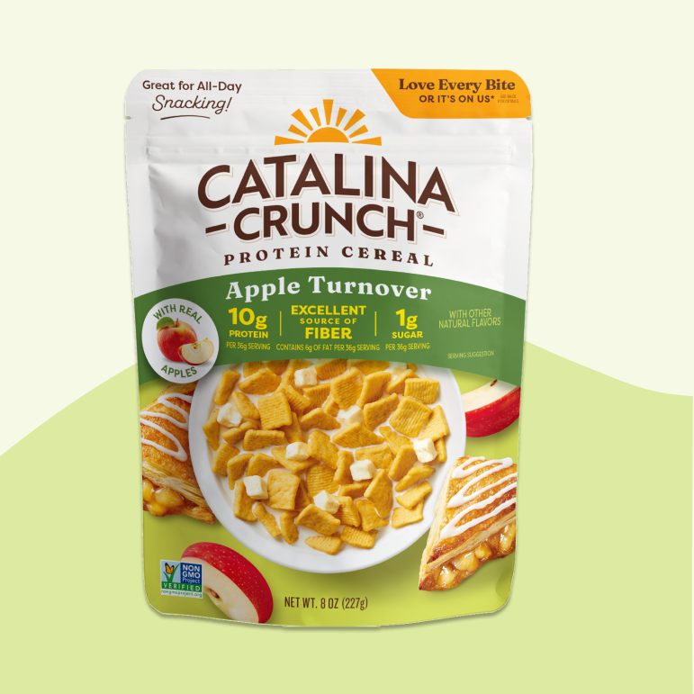 Apple Turnover with Apples Cereal - Airy Travel Cereal Assortment