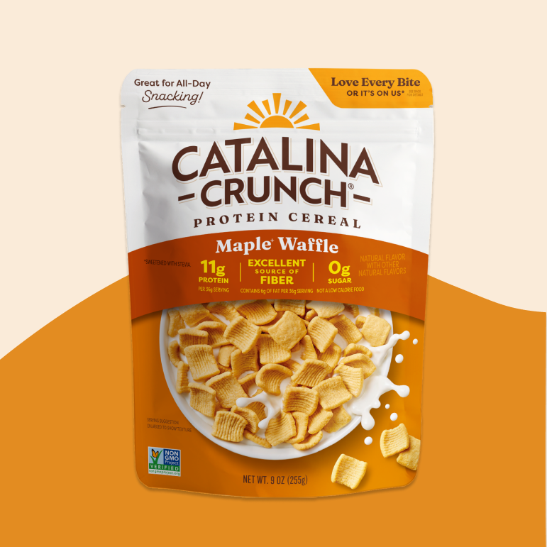 Maple Waffle Cereal - Airy Seasonal Cereal Assortment