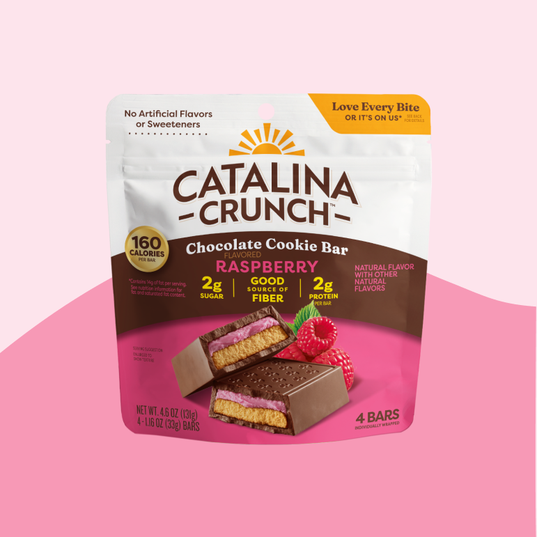 Raspberry Chocolate Cookie Bars - Bright Family Bar Assortment
